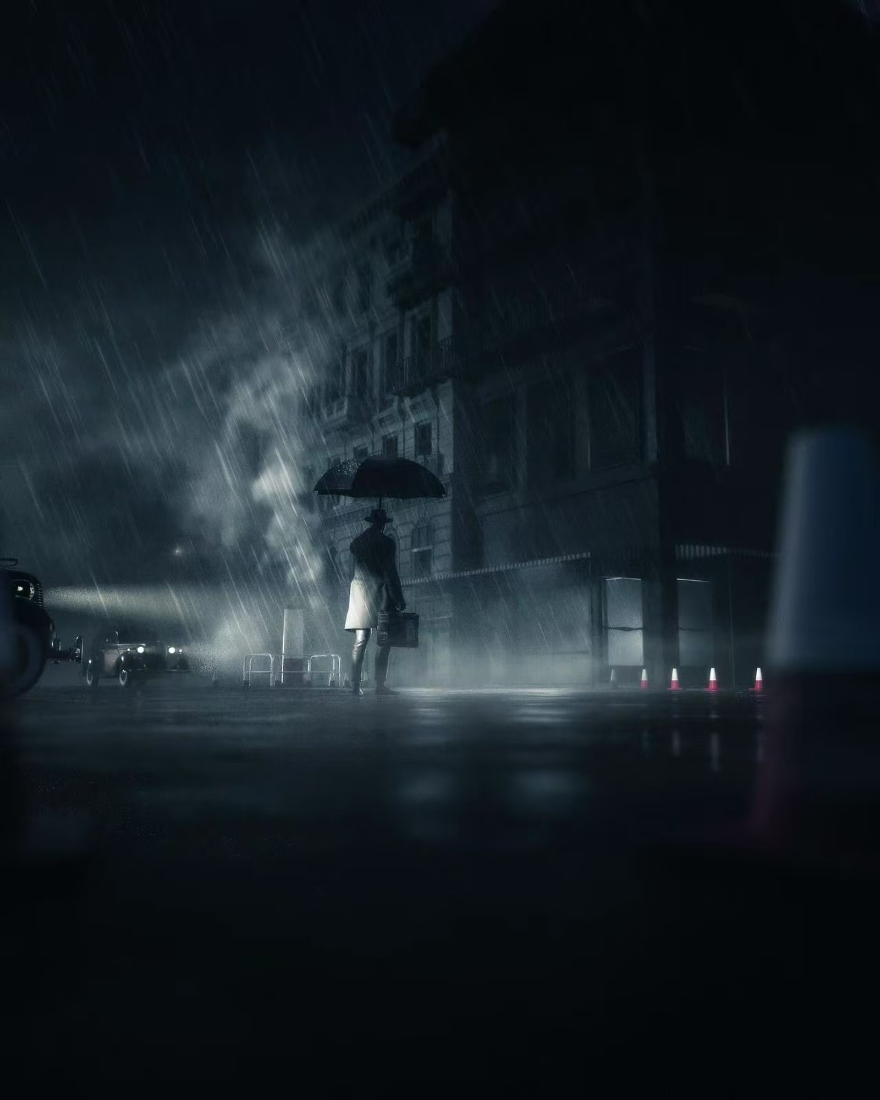 雨夜的独白